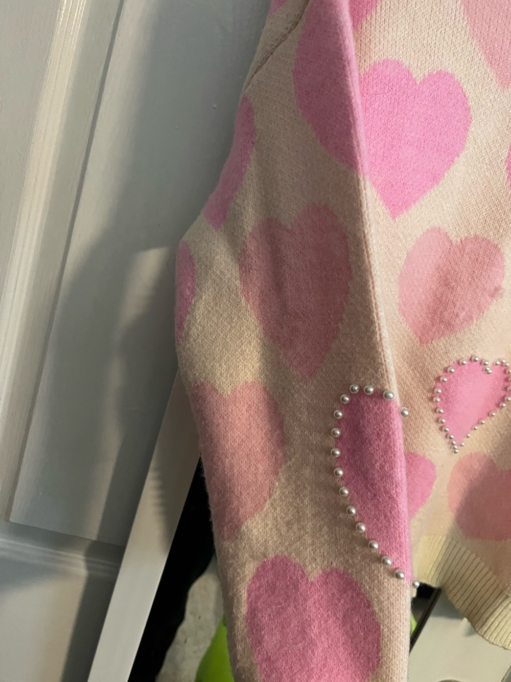 Blu Pepper Pink Heart Sweater - Picture 4 of 8